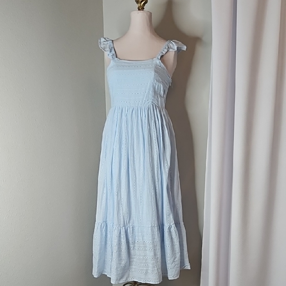 Light Blue Sleeveless Dress
